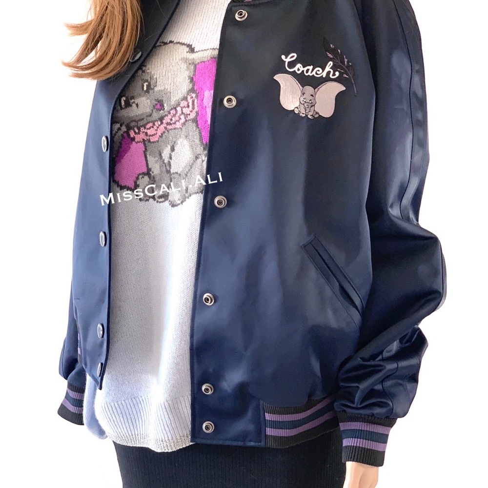 NWT COACH X Disney Dumbo Souvenir Jacket - RARE